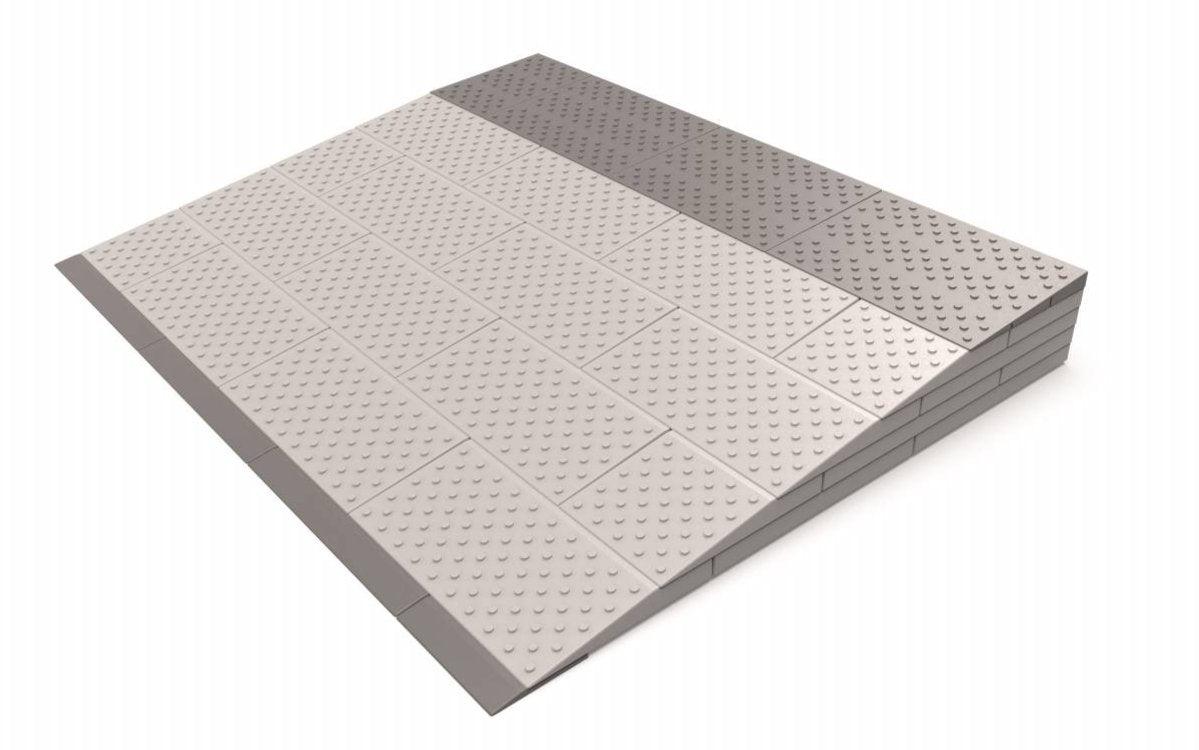 SecuCare 1.5 Year Developed Threshold Ramp - Durable, Lightweight, Customizable & 95% Recyclable