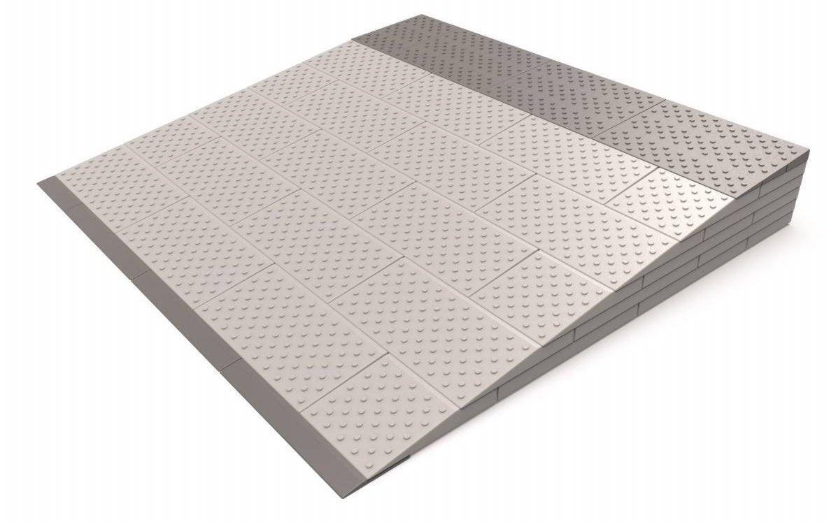 SecuCare 1.5 Year Developed Threshold Ramp - Durable, Lightweight, Customizable & 95% Recyclable