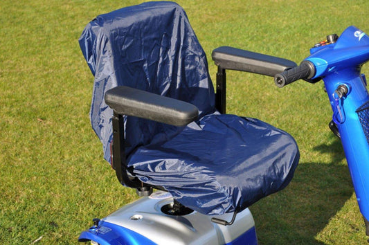 Waterproof Splash Scooter Seat Cover with Elastic Edges and Secure Hook and Loop Strap