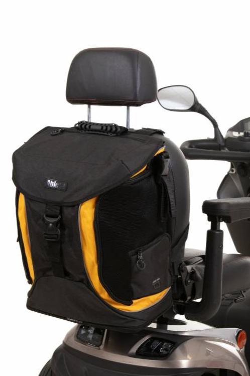 Premium Waterproof Mobility Scooter & Wheelchair Bag with Expandable Capacity and Reflective Piping