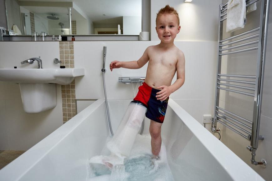 Limbo Waterproof Cast & Dressing Protectors for Kids - Easy to Use, Durable & Comfortable