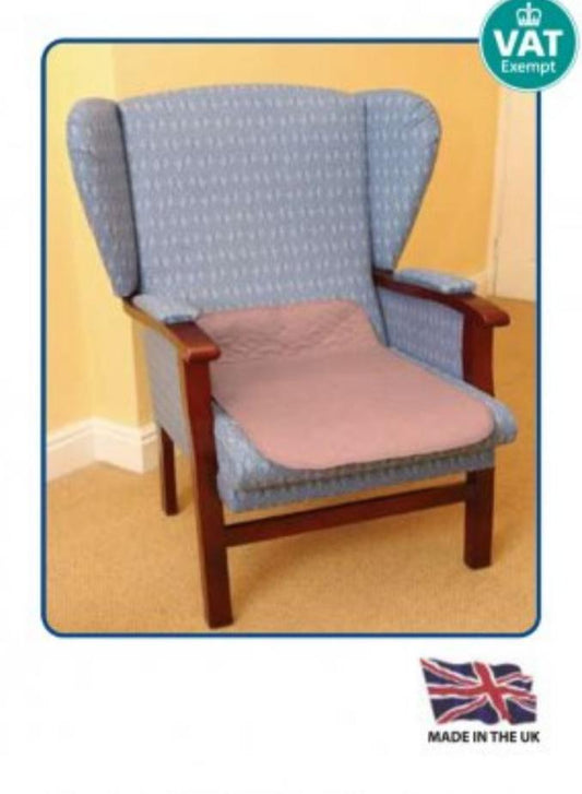 Kylie Washable Chair Pad 50x50cm - Incontinence Protection, Absorbent, Waterproof, Latex-Free