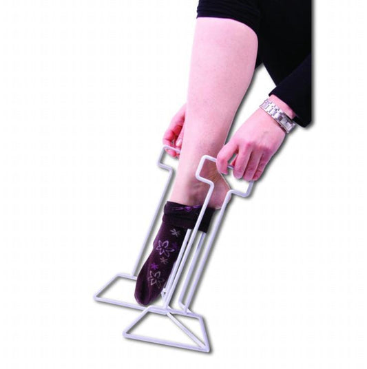 Compression Stocking Aid with Steel Design and Handles for Easy Application - 100mm Width