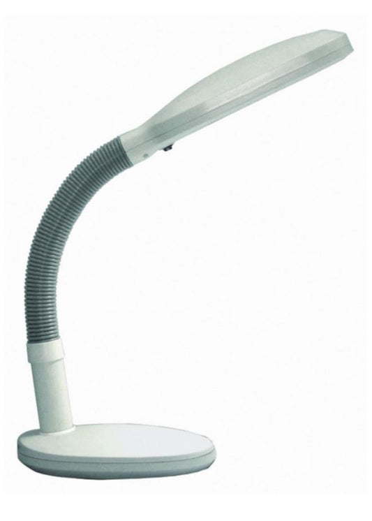 High Vision Reading Lamp with Flexible Arm, Energy Efficient 8000-Hour Bulb for Reduced Eyestrain