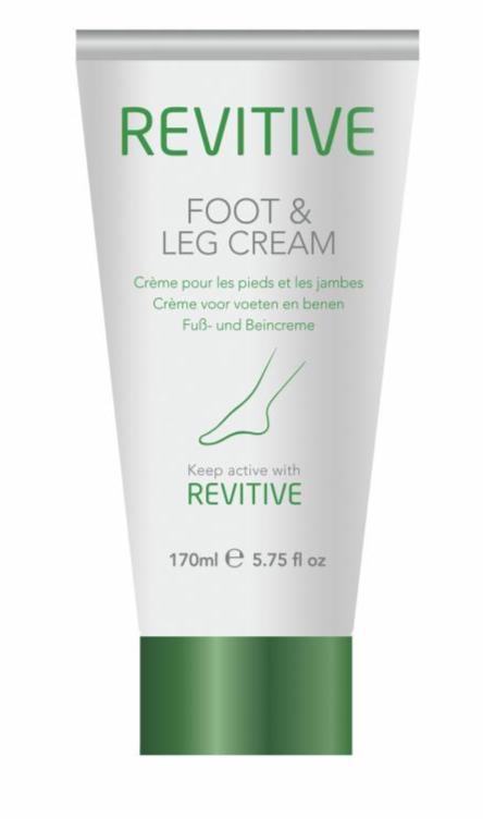 Revitive 170ml Foot And Leg Cream For Enhanced Skin Moisture And Muscle Stimulation