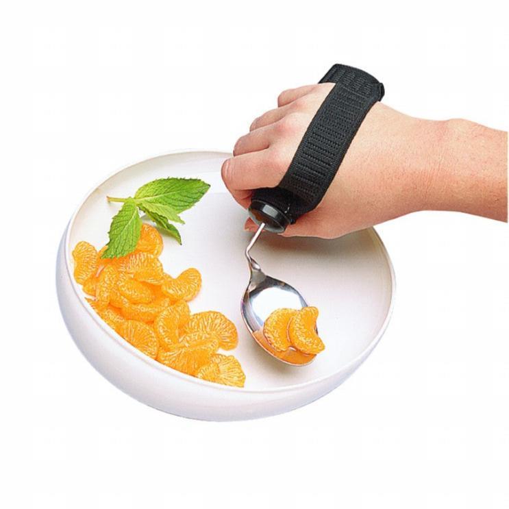 Goodie Strap for Large Handles - Elastic Adjustable Straps with 2 Sized Loops for Utensils