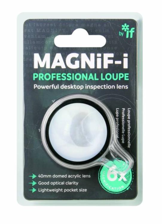 High-Precision 8X Professional Loupe Magnifier with Illuminated LED for Detailed Viewing