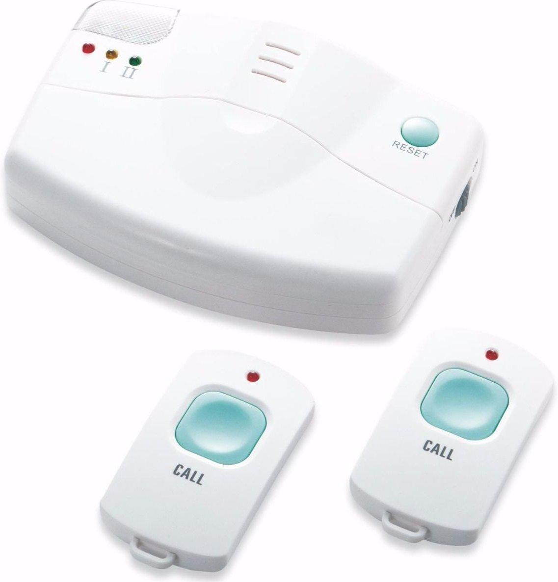 Wireless Nursecall System With 30 Call Buttons, Movement Sensors & Voice Alerts for Home Safety