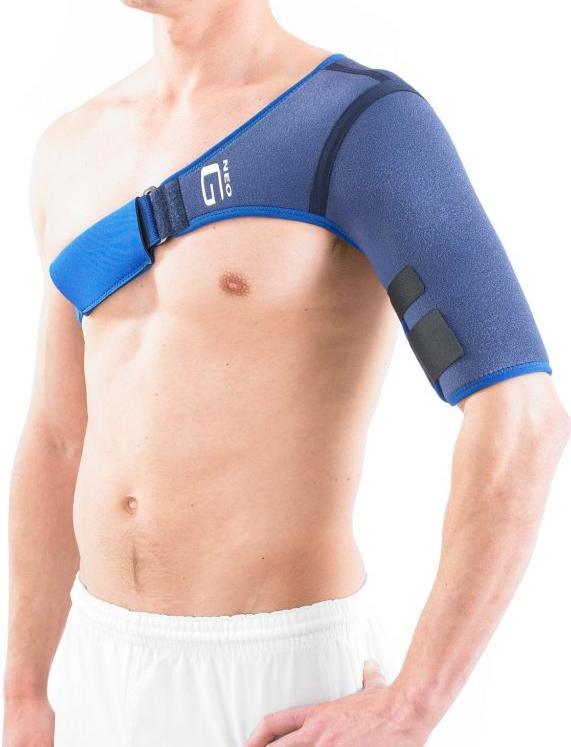 Neo G Shoulder Support With Heat Therapeutic Neoprene For Compression And Stability