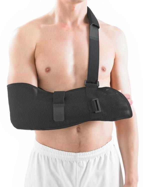 Neo G Airflow Adjustable Breathable Arm Sling for Right or Left Shoulder Injury Recovery