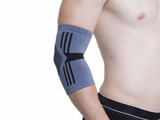 Kedley Active Elasticated Elbow Support for Small/Medium Sizes - Flexible Comfort & Stability