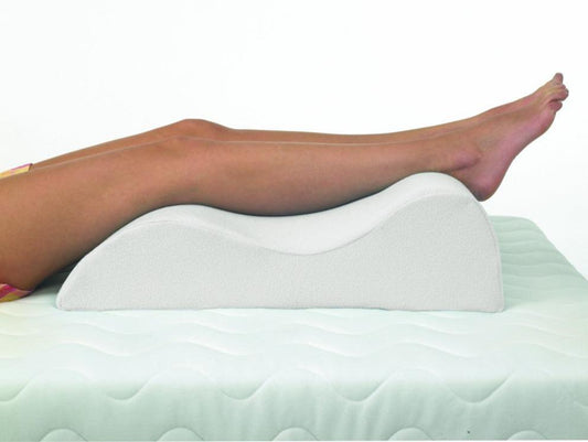 Ergonomic Harley Leg Raiser for Back Pain Relief, Oedema Support, 46x63x17x12cm, Washable Cover