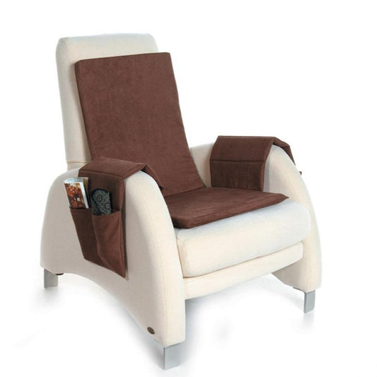 Harley De-Luxe Full Chair Insert with Pockets, Shaped Foam for Optimum Comfort, Faux Suede Cover