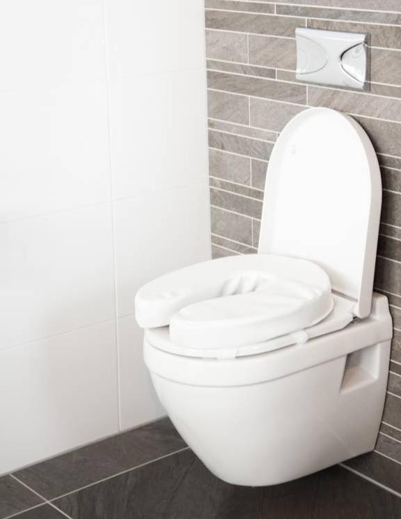 Atlantis Padded Raised Toilet Seat - Ingennov8 