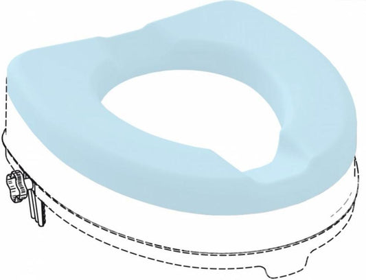 Atlantis Raised Toilet Seat - Soft Cushion - Ingennov8 